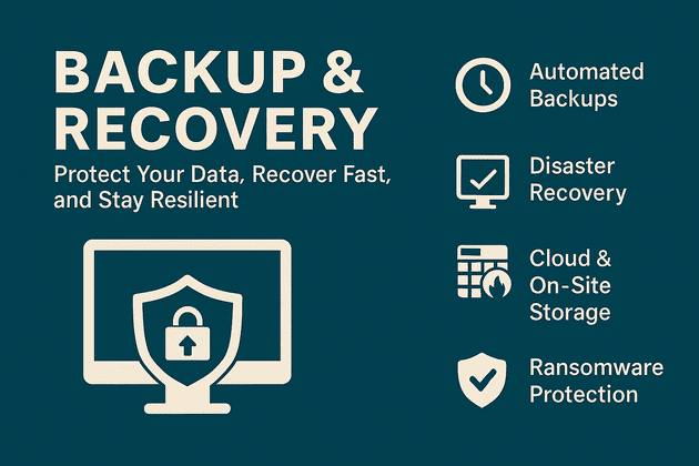 Backup and Recovery info Graphic